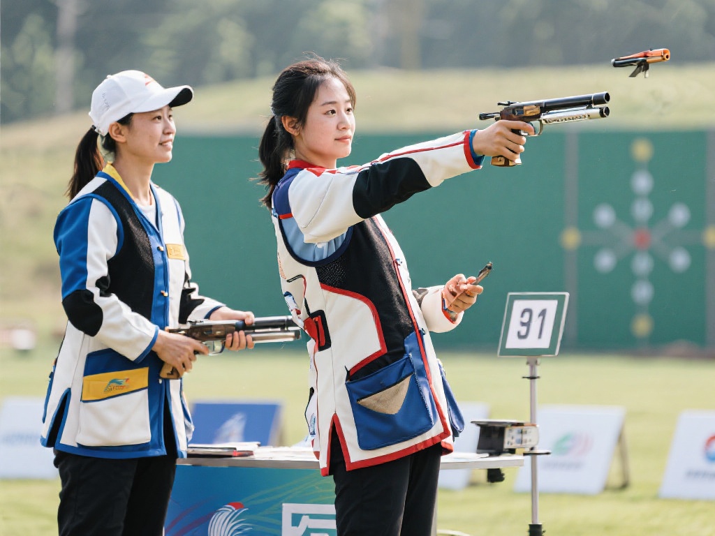 武翠翠陆彦焱巅峰对决夺女子多向飞碟冠亚军 总的来说,这场比赛不仅是一场竞技体育的精